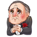 Телеграм стикер 😊 Don Corleone
