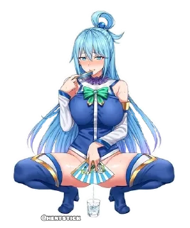 Telegram sticker 😏 KonoSuba By @hentstick