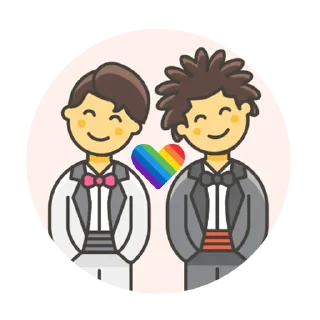 Sticker ❤️ gay love @gay_love_dreams