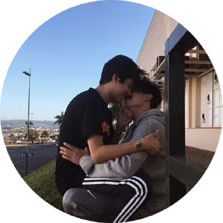 Video sticker ❤️ gay love @gay_love_dreams