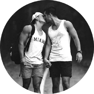 Telegram stiker ❤️ gay love @gay_love_dreams