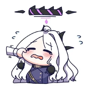 Video sticker 👄 Mordochki of Sorasaki Hina //by @Iroha_Chaaaaan