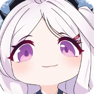 Sticker ☺ Mordochki of Sorasaki Hina //by @Iroha_Chaaaaan