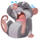 Telegram sticker 😢 Rattie TheRat
