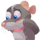 Telegram sticker 😳 Rattie TheRat
