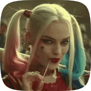 Telegram stiker 🌟 Harley Queen :: @fStikBot
