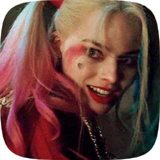 Telegram stiker 🌟 Harley Queen :: @fStikBot