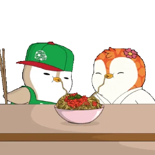 Video sticker 🍜 Wholesome @PudgyPenguins