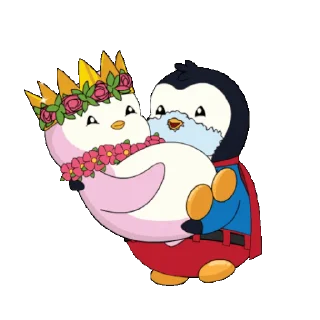 Video sticker 👩‍❤‍💋‍👨 Wholesome @PudgyPenguins