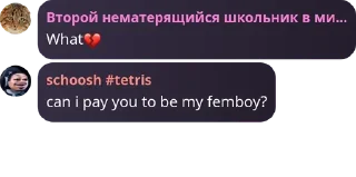 Video sticker 💔 schoosh #tetriss kang pack