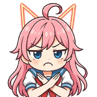 Телеграм стикер 👎 RIRI