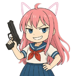 Телеграм стикер 😝 RIRI