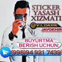 Sticker 💎 🇺🇿 UZBEK STIKER 🇸🇱
   by 👑 @VJ_DARK