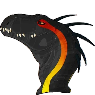 Telegram sticker 😌 Indy Indoraptor
