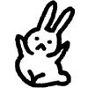 Sticker 🐇 cute rabbit @uwuBerry