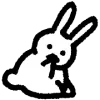 Sticker 🐇 cute rabbit @uwuBerry