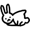 Sticker 🐇 cute rabbit @uwuBerry
