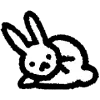 Sticker 🐇 cute rabbit @uwuBerry