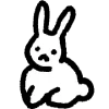 Sticker 🐇 cute rabbit @uwuBerry