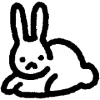 Sticker 🐇 cute rabbit @uwuBerry