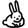 Sticker 🐇 cute rabbit @uwuBerry