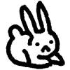 Sticker 🐇 cute rabbit @uwuBerry