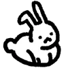 Sticker 🐇 cute rabbit @uwuBerry