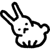 Video sticker 🐇 cute rabbit @uwuBerry