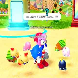 Video sticker 😍 БЕШАНЫЙ СОНИК СПИД СИМУЛЯТОР