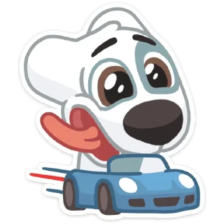 Sticker 🚘 Спотти :: @stickroom