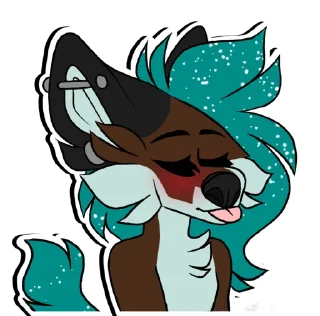 Telegram stiker ☺️ Blue
