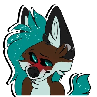 Telegram stiker 🥰 Blue