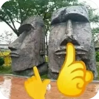 Telegram sticker 🫥 Thiện đẹp trai