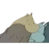 Sticker 😙 👉🏻 @truecatharsis: Moomins emoji