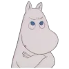 Sticker 🤨 👉🏻 @truecatharsis: Moomins emoji