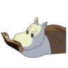 Sticker 📚 👉🏻 @truecatharsis: Moomins emoji