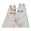 Sticker 👩‍❤️‍👨 👉🏻 @truecatharsis: Moomins emoji