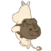 Sticker 🎒 👉🏻 @truecatharsis: Moomins emoji