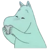 Sticker ❤️‍🔥 👉🏻 @truecatharsis: Moomins emoji