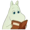Sticker 📖 👉🏻 @truecatharsis: Moomins emoji