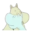 Sticker 🤗 👉🏻 @truecatharsis: Moomins emoji