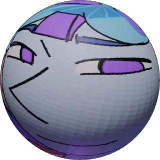 Telegram sticker 💜 шарики ксенончипуличулички