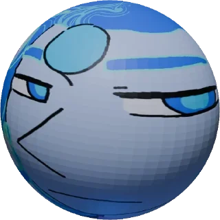 Telegram sticker 💙 шарики ксенончипуличулички