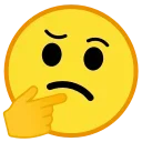 Telegram sticker 🤔 ¯\_(ツ)_/¯ @artemetras_stuff