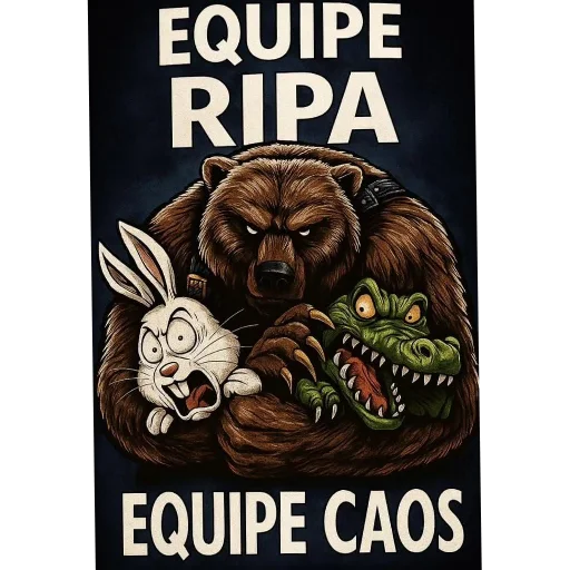 Telegram sticker 😀 Equipe do Comando 🐻👹