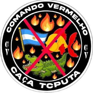 Video sticker 🥷 Equipe do Comando 🐻👹