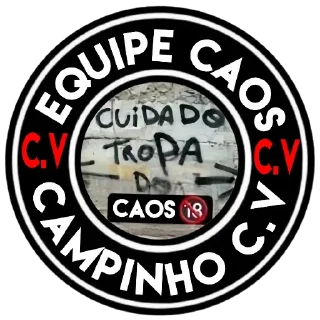 Telegram sticker 🎫 Equipe do Comando 🐻👹