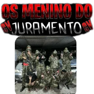 Telegram sticker 😎 Equipe do Comando 🐻👹