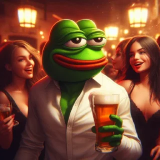 Sticker 🤩 Pepe A.I