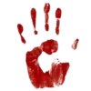 Sticker ✋ red by @prem_emodji